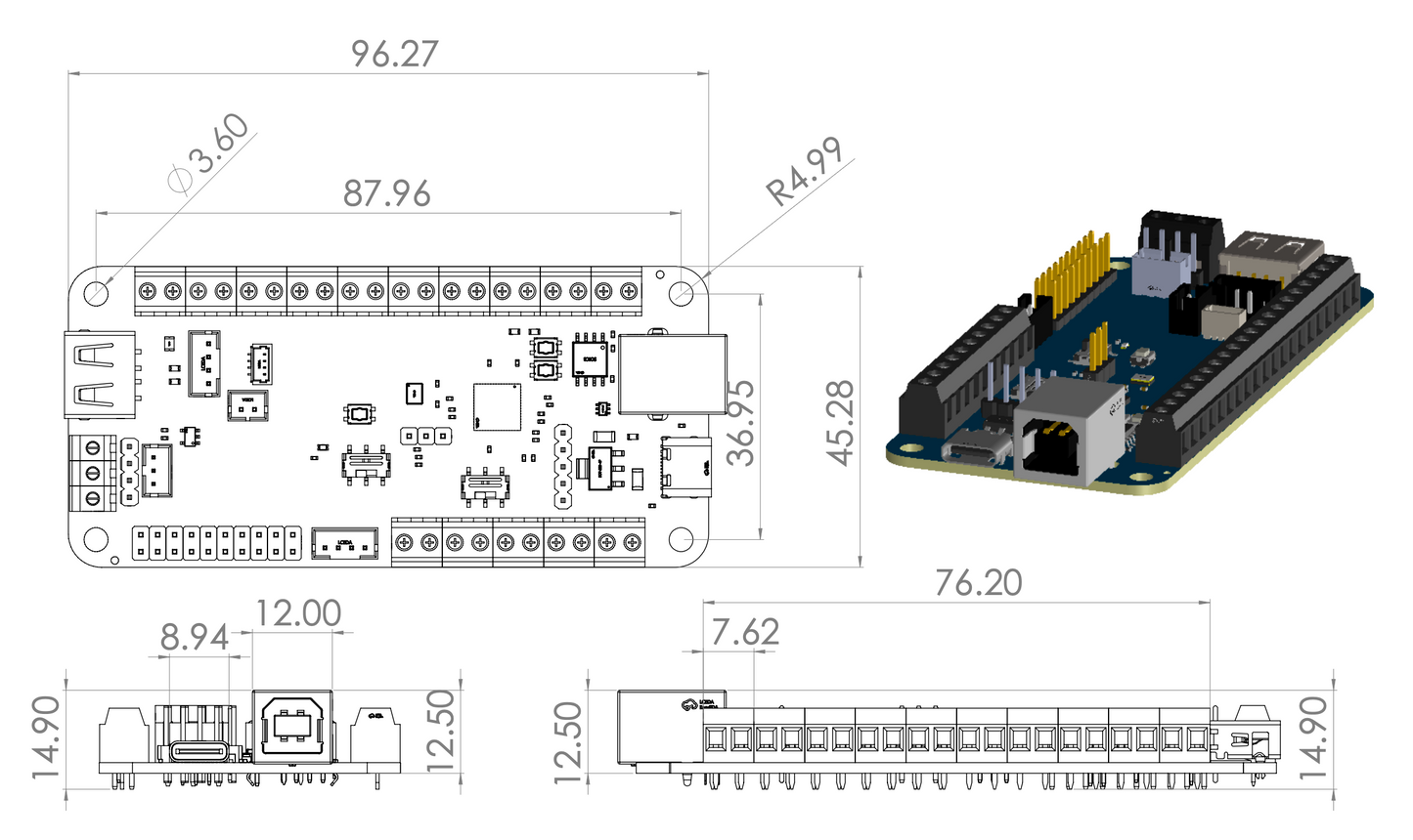 SGF Eddie v5.6 (RP2040 Advanced Breakout Board PE)