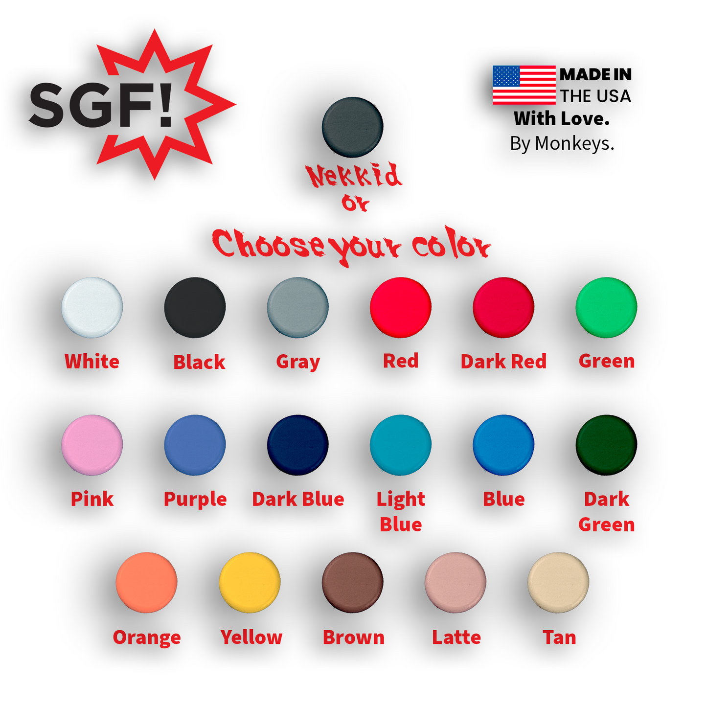 SGF MonKeys Button Caps