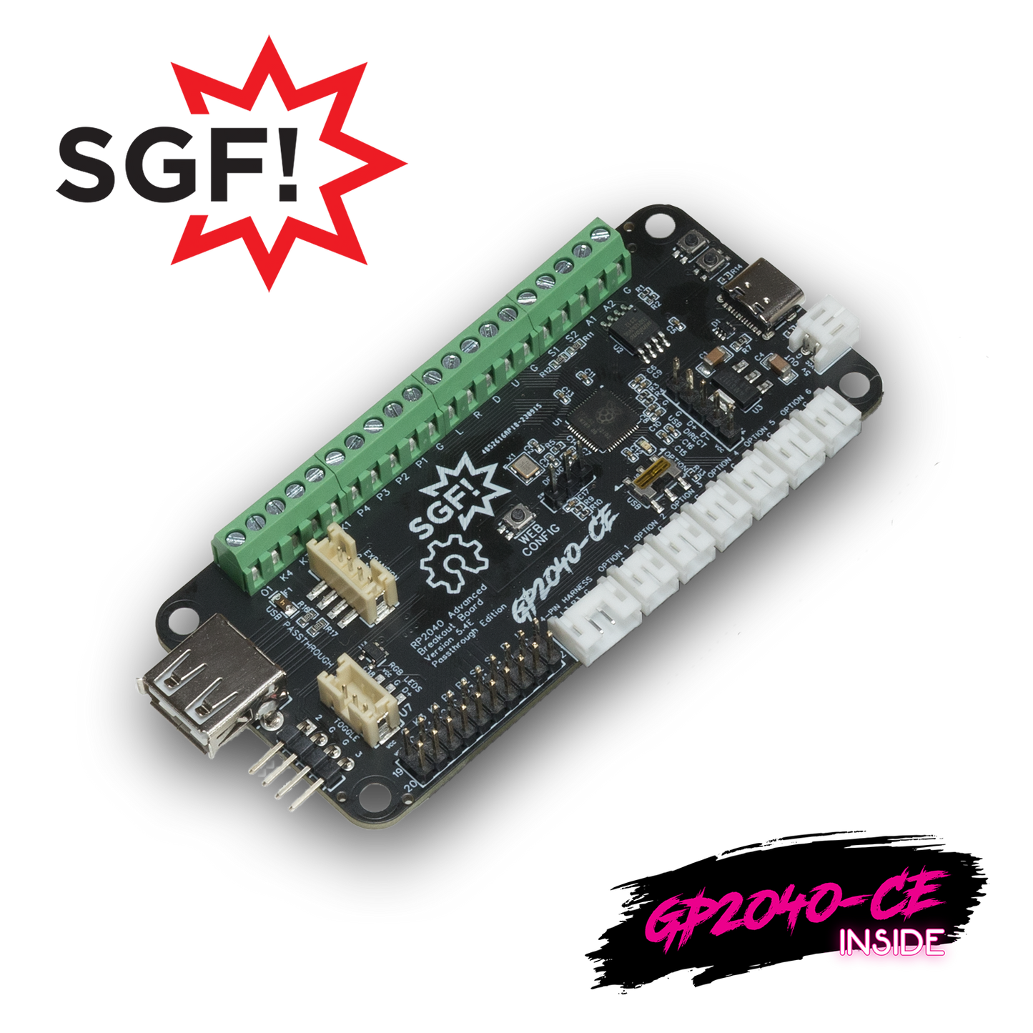 SGF Eddie (RP2040 Advanced Breakout Board PE)